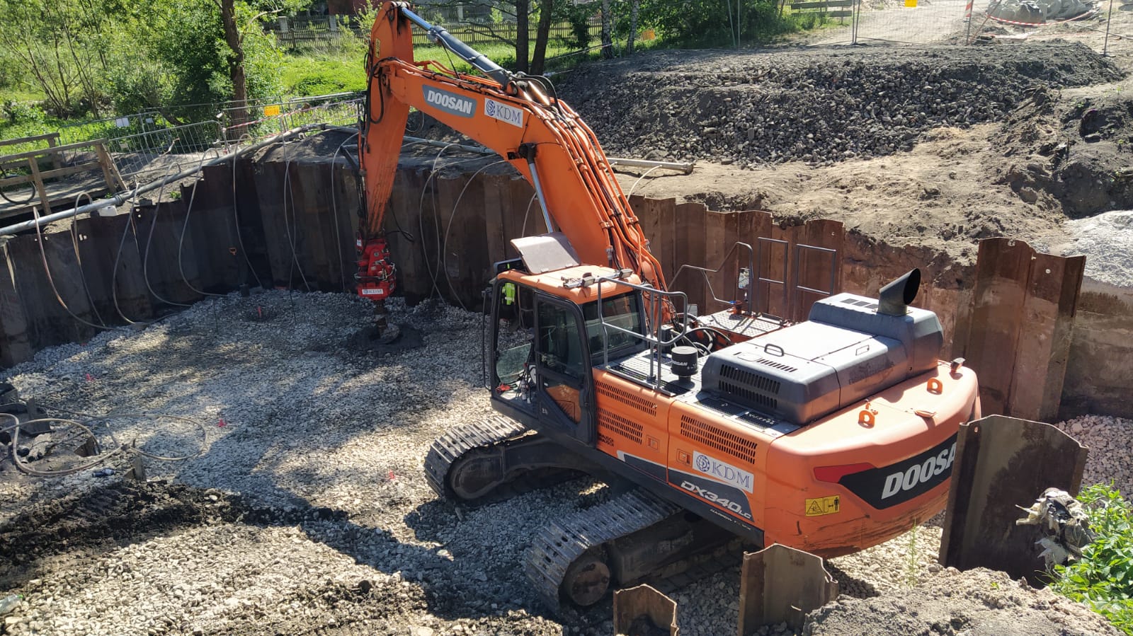 Budowa obiektu inżynierskiego w Myszkowie