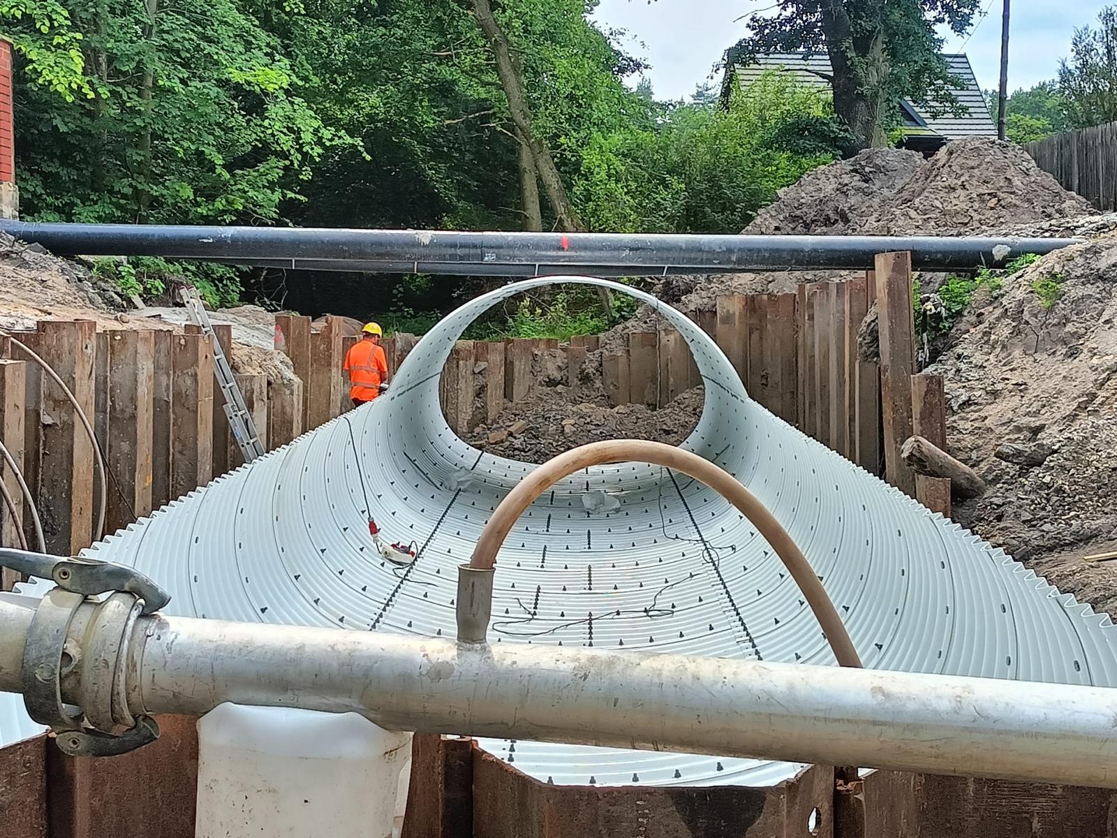 Praca inżynierska na budowie